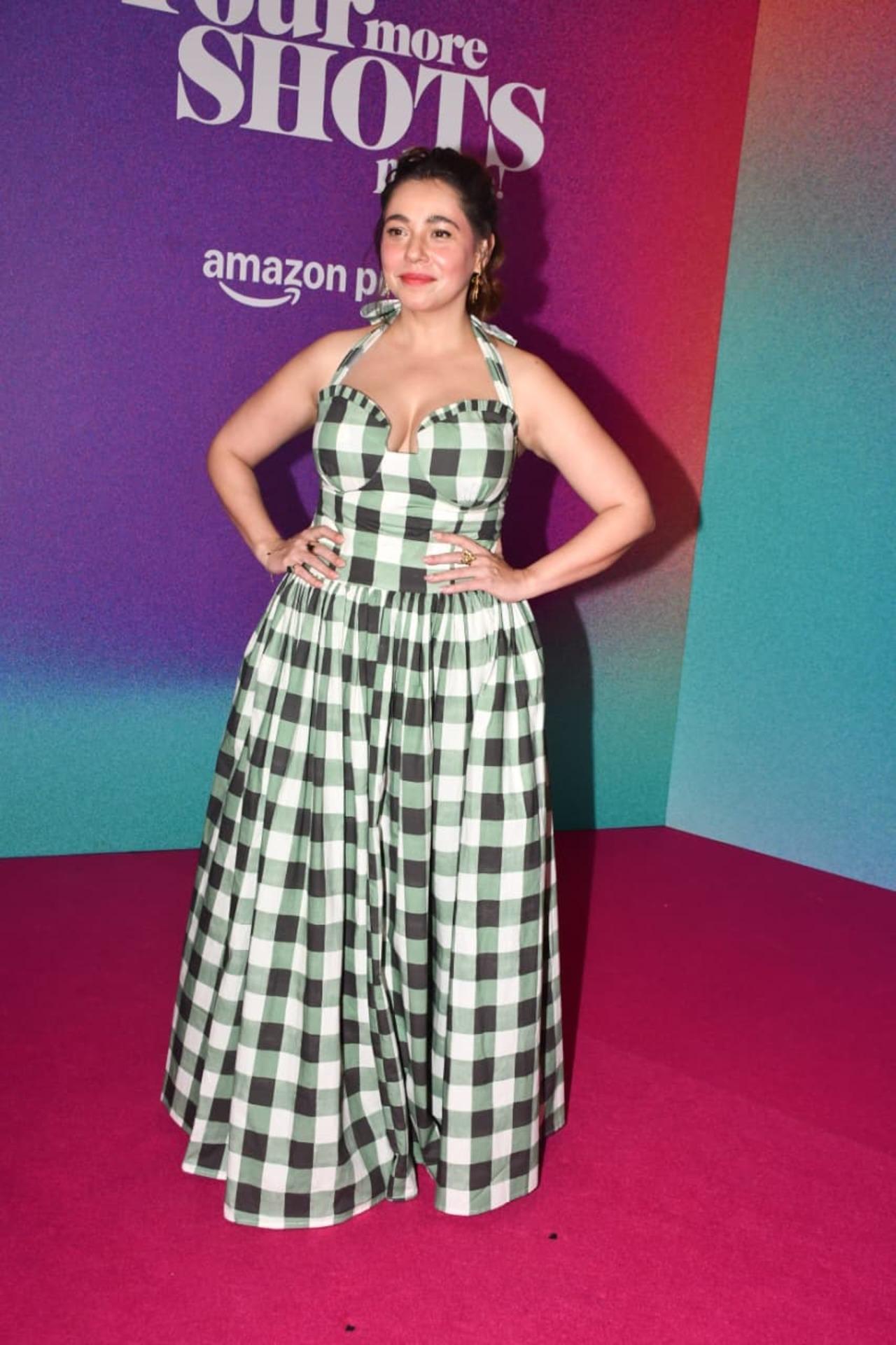 Maanvi Gagroo brought in her best fashion foot forward at the event for the upcoming season of her show Four More Shots Please! 